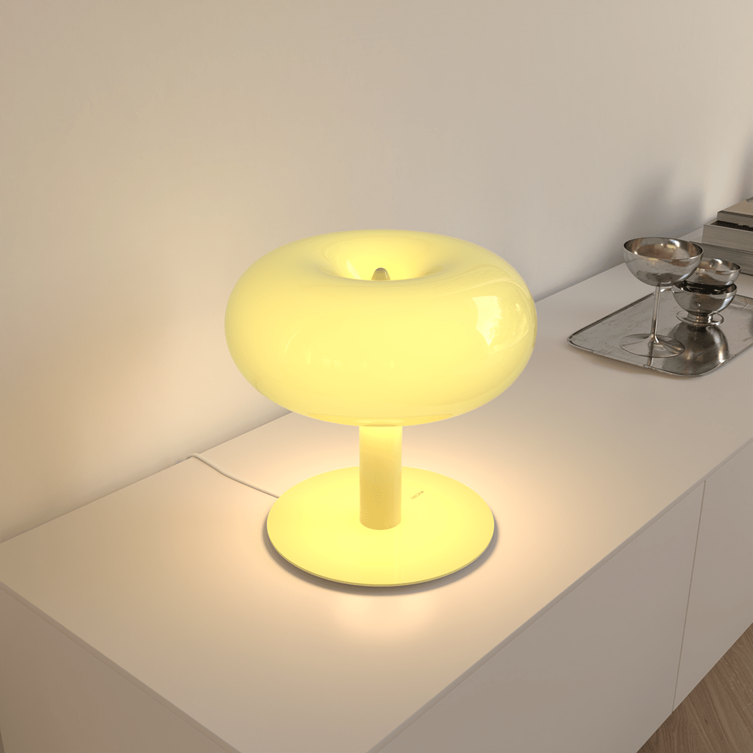 Minimalist Modern Table Lamp — Clean Rounded Silhouette