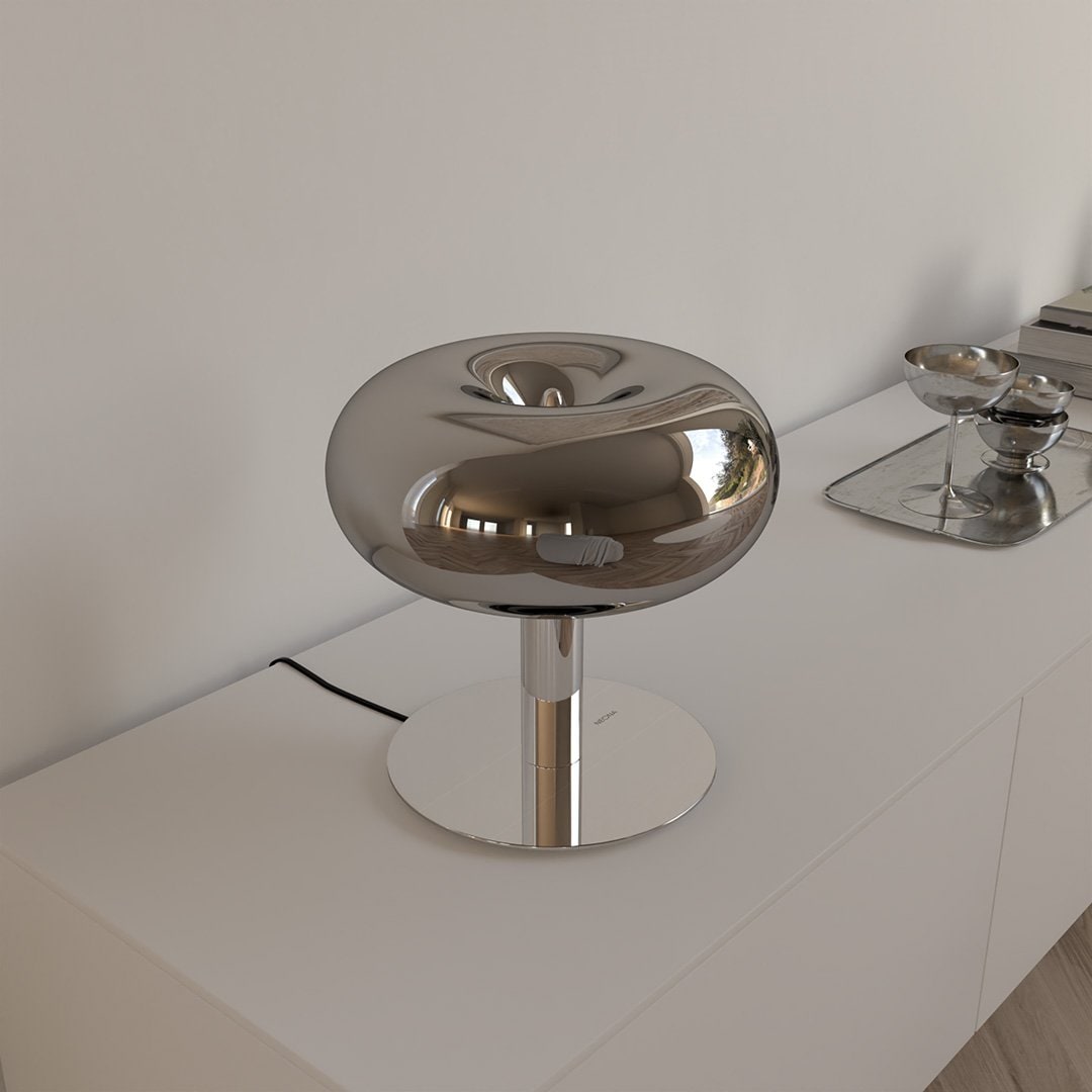 Minimalist Modern Table Lamp — Clean Rounded Silhouette
