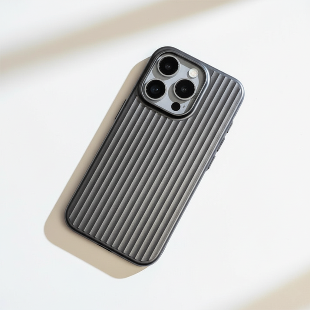 Schlanke Schutzhülle für Smartphones – Stoßfest, griffige Formgebung