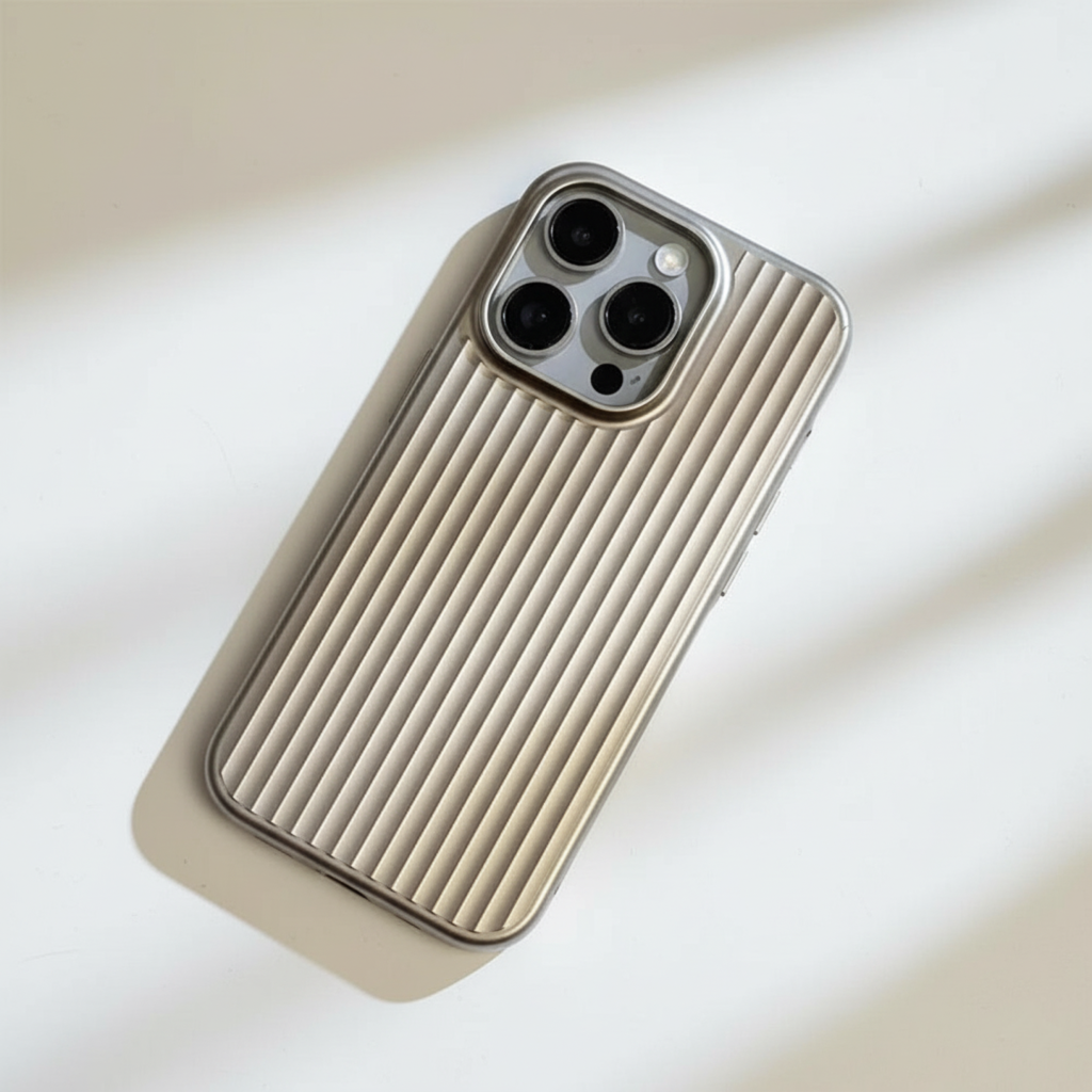 Schlanke Schutzhülle für Smartphones – Stoßfest, griffige Formgebung
