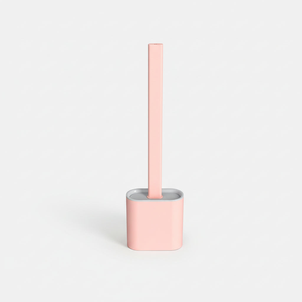 Flexible Silicone Toilet Brush Set