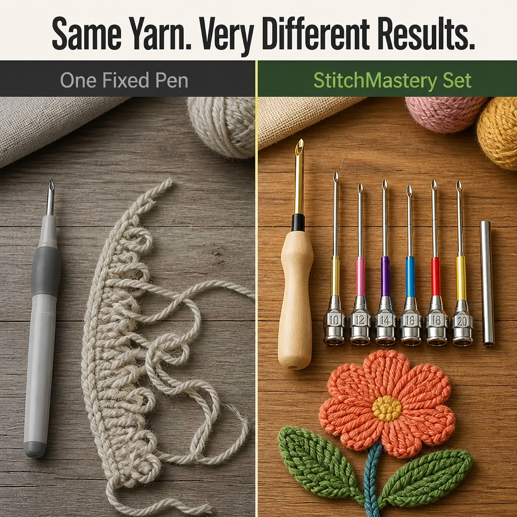 StitchMastery — Punch Soft, Looped Art Into Almost Any Fabric You Own - Esilora