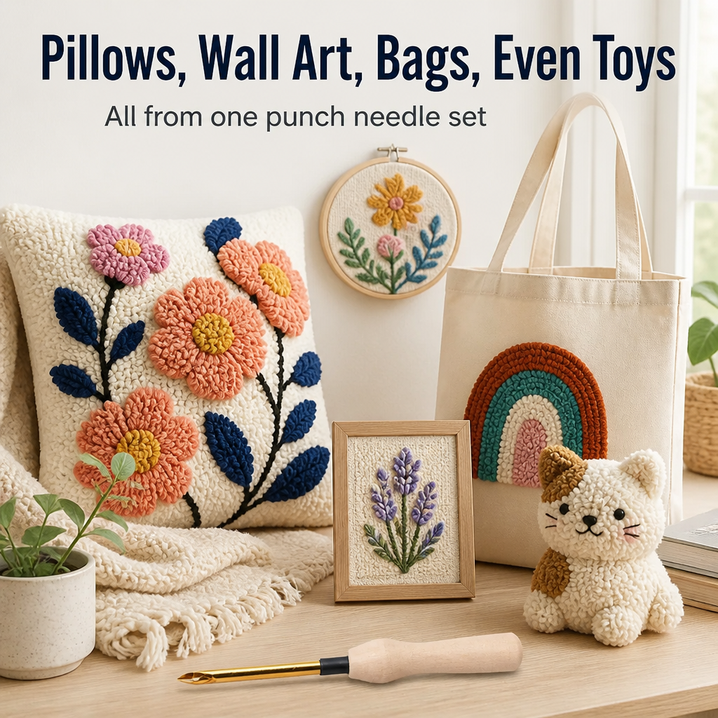 StitchMastery — Punch Soft, Looped Art Into Almost Any Fabric You Own - Esilora