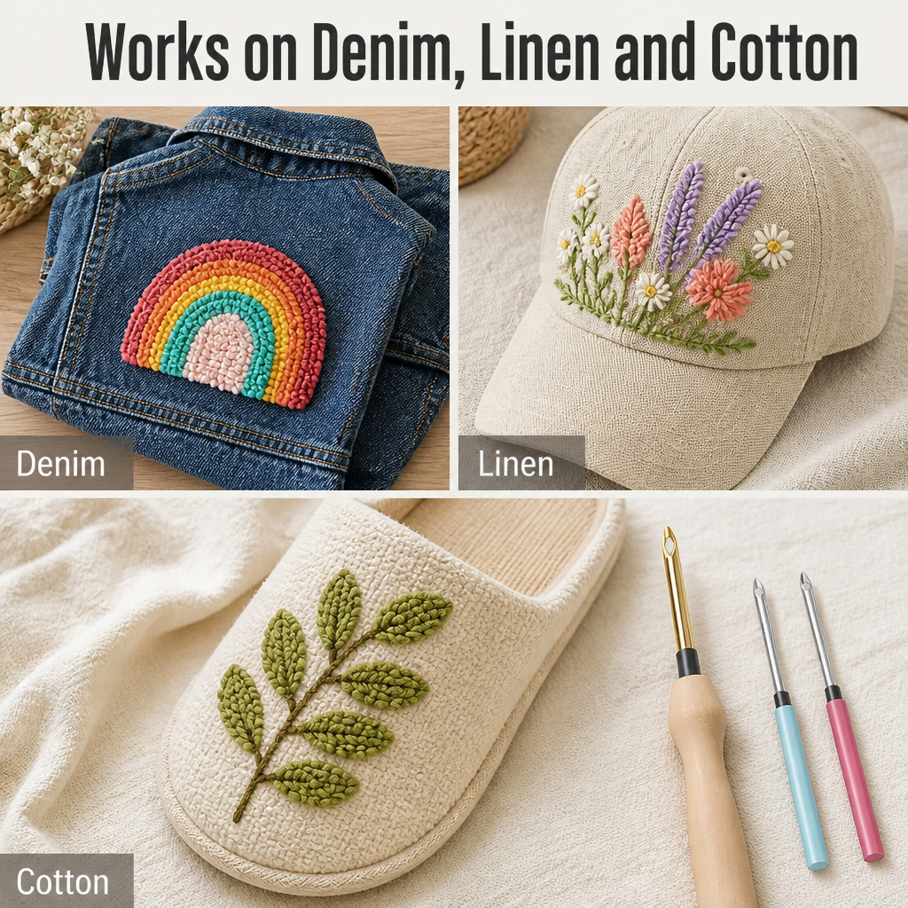 StitchMastery — Punch Soft, Looped Art Into Almost Any Fabric You Own - Esilora