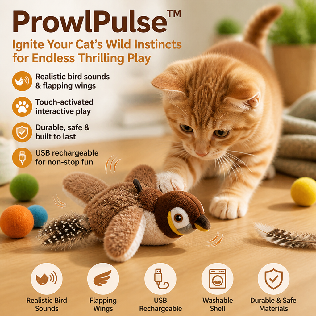 ProwlPulse — Reignite the Hunt Your Bored Indoor Cat Keeps Begging For - Esilora