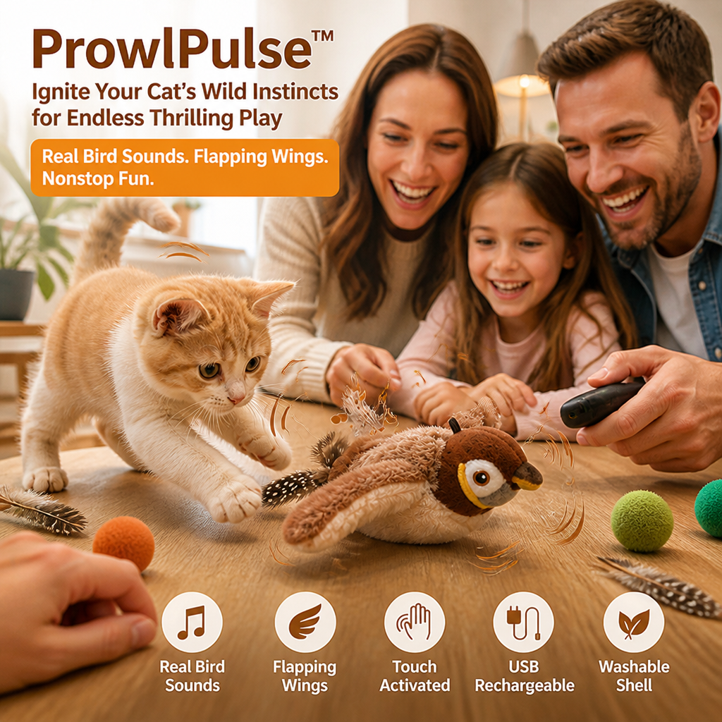 ProwlPulse — Reignite the Hunt Your Bored Indoor Cat Keeps Begging For - Esilora
