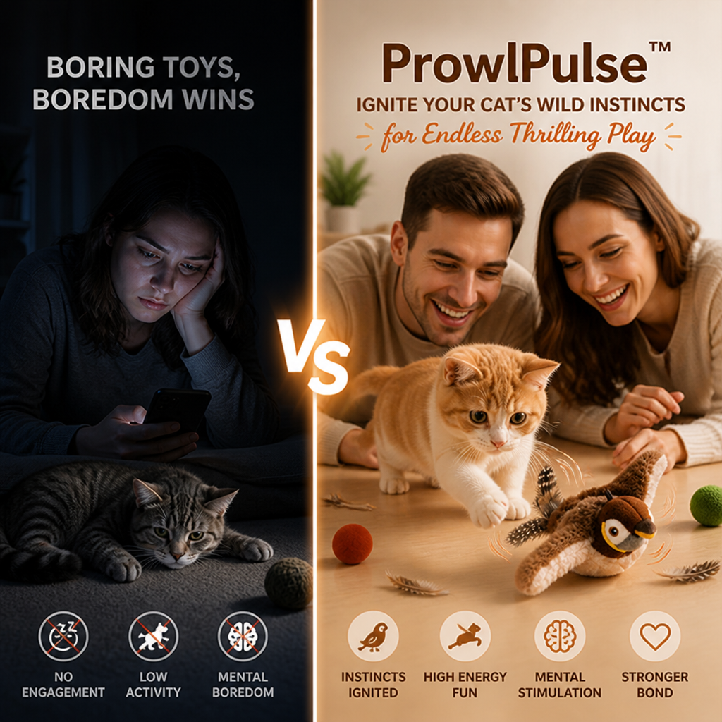 ProwlPulse — Reignite the Hunt Your Bored Indoor Cat Keeps Begging For - Esilora