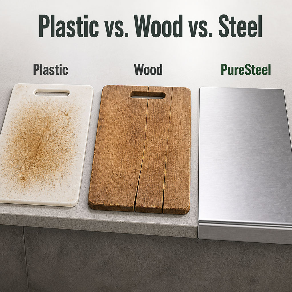 PureSteel — Zažijte kuchyň, která je pokaždé dokonale čistá, bezpečná a svěže voní – Esilora