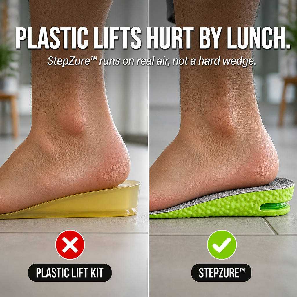 StepZure — Stand 1.4 Inches Taller in Any Shoe You Already Own - Esilora