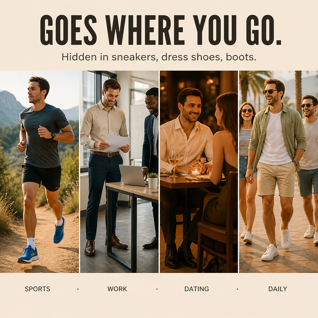 StepZure — Stand 1.4 Inches Taller in Any Shoe You Already Own - Esilora