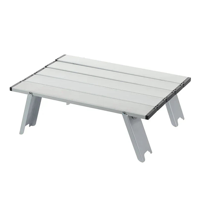 Mesa portátil ultraligera plegable para acampada y pícnics - Esilora