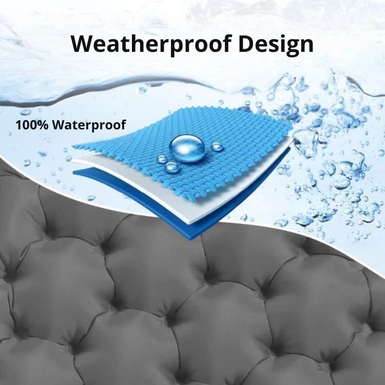 Přenosný nafukovací sedák pro kempování – ultralehké provedení - Esilora