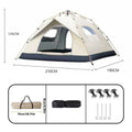 Portable Waterproof Camping Tent for 4 People - Automatic Pop-Up - Esilora