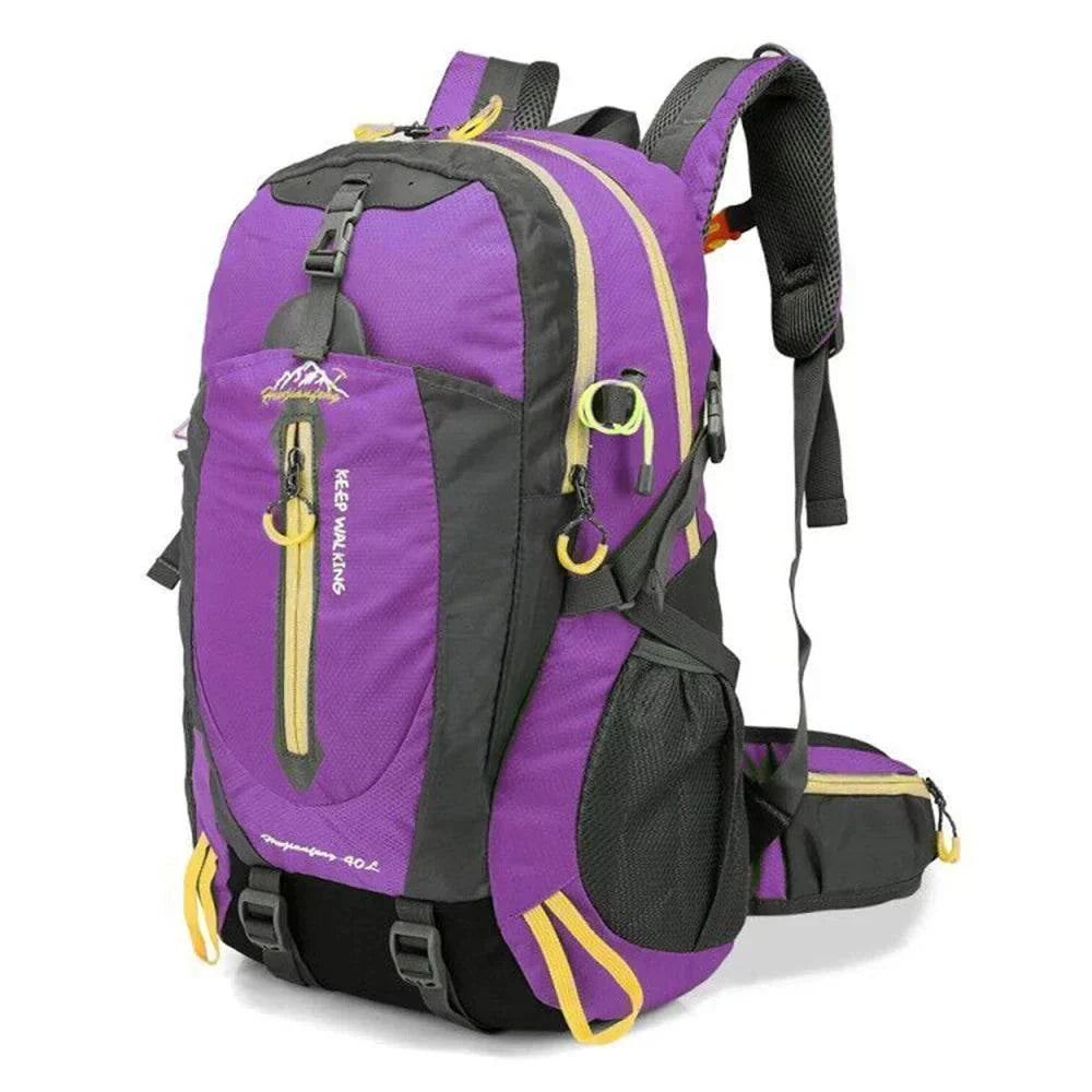 Outdoorový cestovní batoh 40L – voděodolný design – Esilora