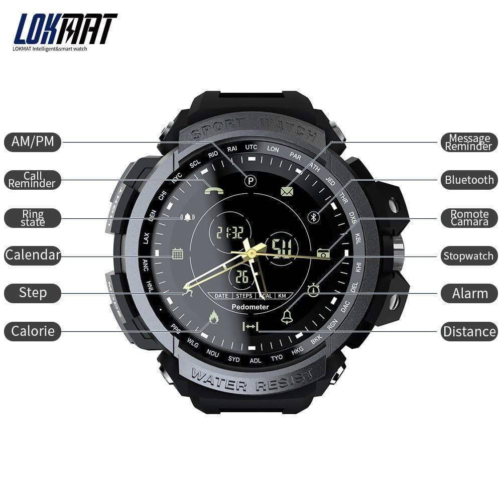 Chytré hodinky pro outdoorové sporty – voděodolnost do 50 m – Esilora