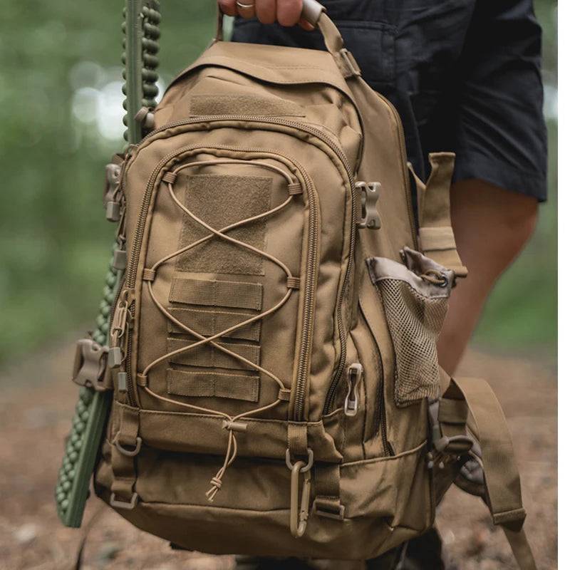 Outdoor Tactical Backpack - 65L Expandable for Adventures - Esilora