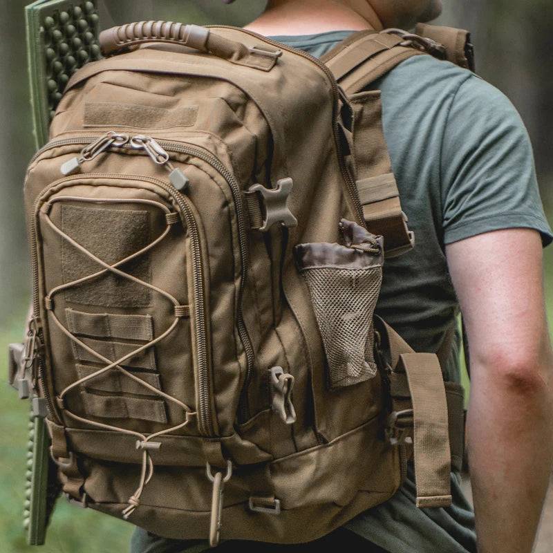 Outdoor Tactical Backpack - 65L Expandable for Adventures - Esilora