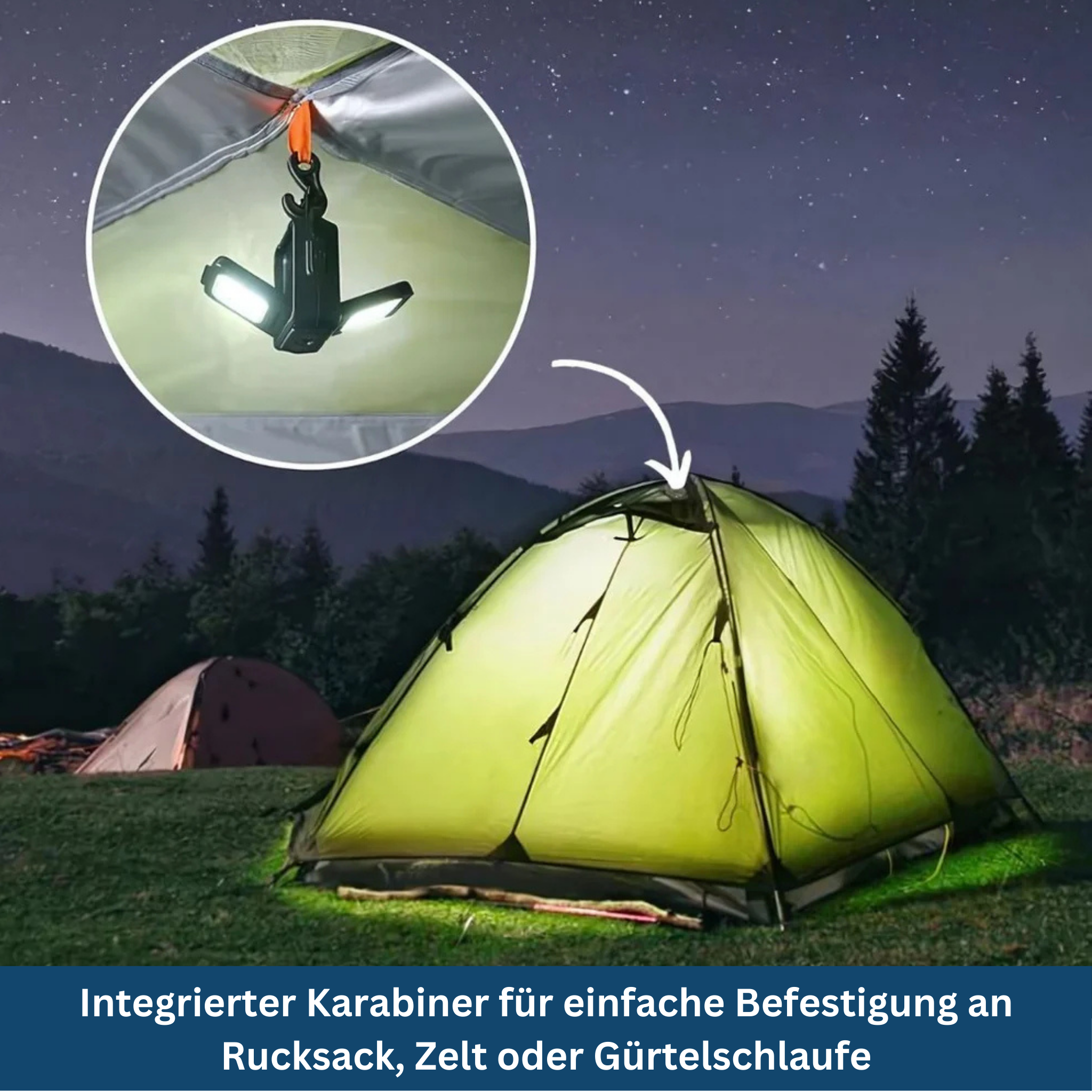 Portable LED Lantern for Outdoor Activities - Esilora