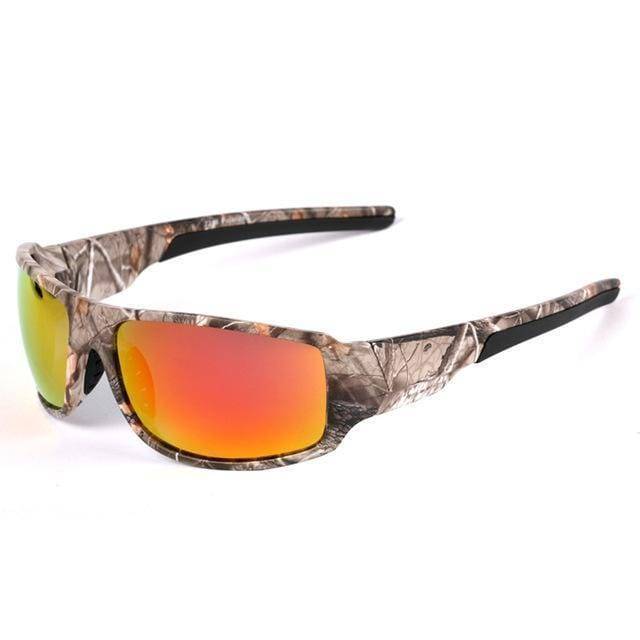 Polarized Sunglasses with Camouflage Frame and UV400 Protection - Esilora