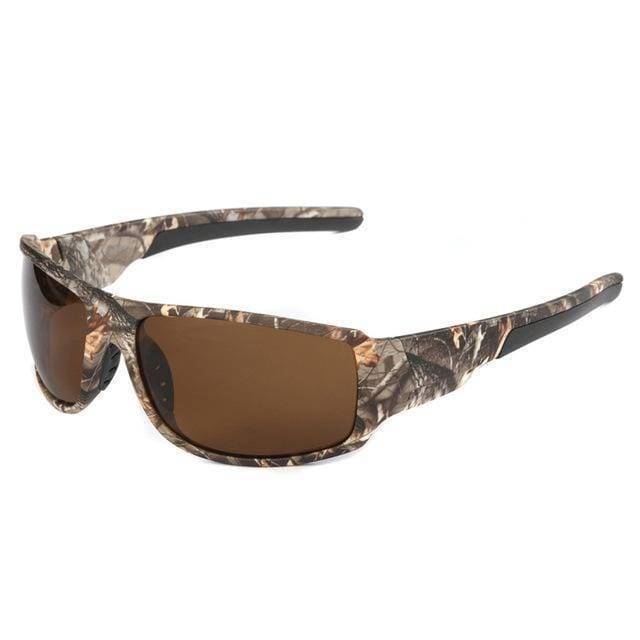 Polarized Sunglasses with Camouflage Frame and UV400 Protection - Esilora