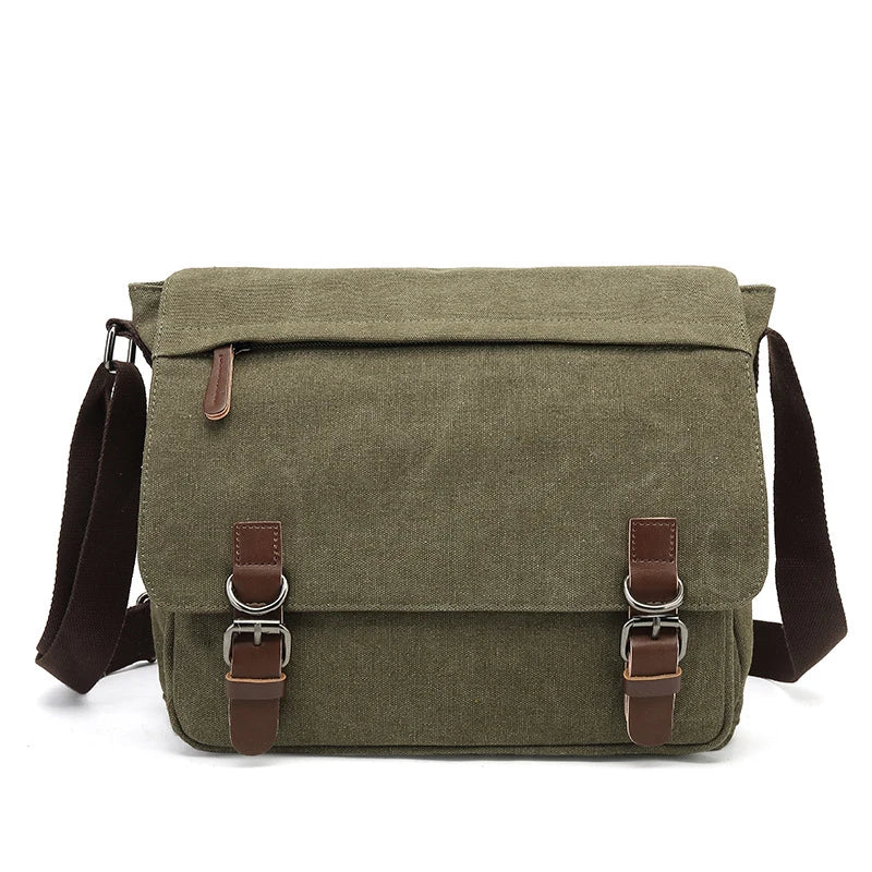 Stylish Canvas Shoulder Bag for Organized Travel - Esilora