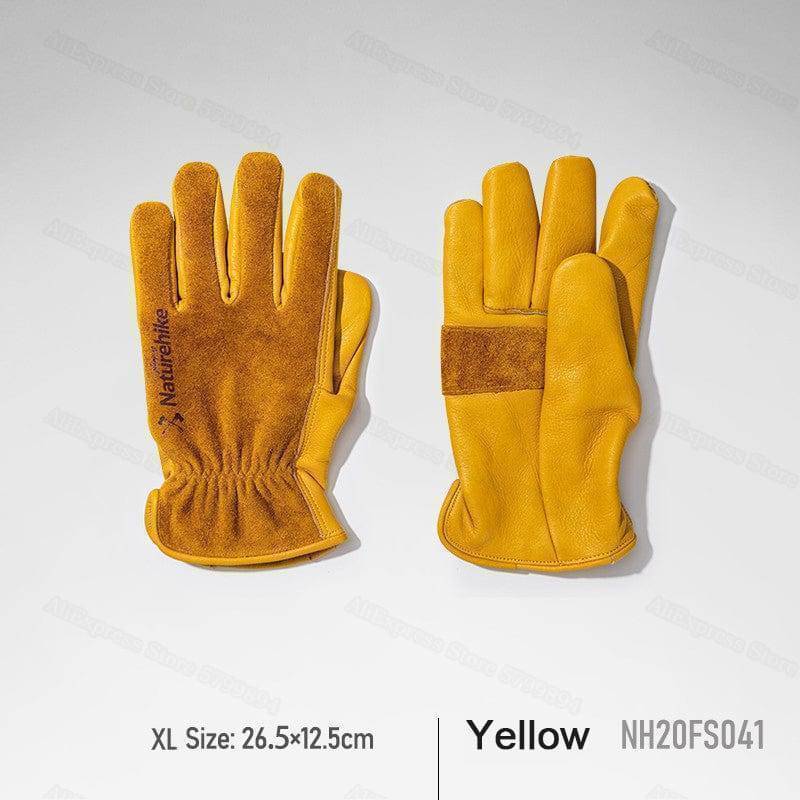 Protective Work Gloves Made from Cowhide Leather - Esilora