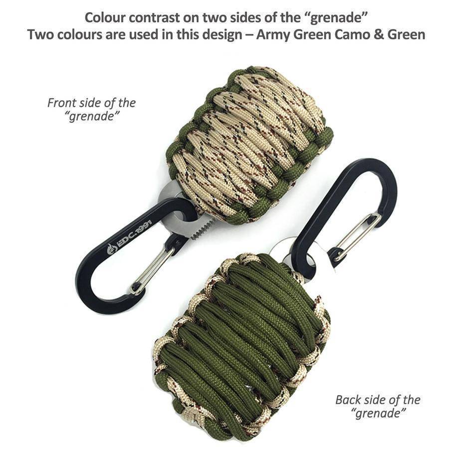 Survival Kit in Grenade Shape for Everyday Carry - Esilora