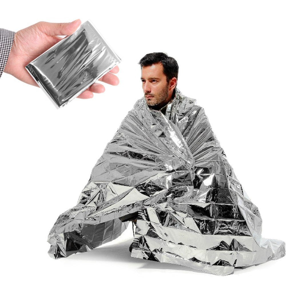 Coperta termica impermeabile di sopravvivenza in Mylar – Equipaggiamento di emergenza - Esilora
