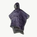 Outdoor-Poncho mit Fleece-Futter - Esilora
