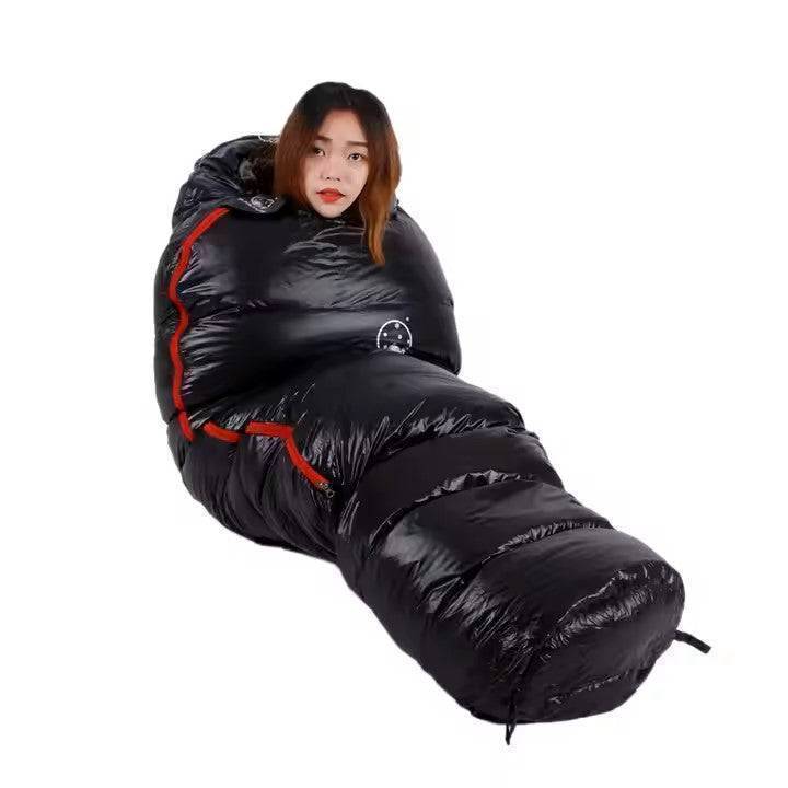Outdoor Sleeping Bag Filled with Goose Down for Camping - Esilora