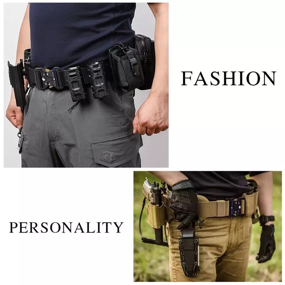 Tactical Belt with Quick Release – Heavy Duty Design - Esilora