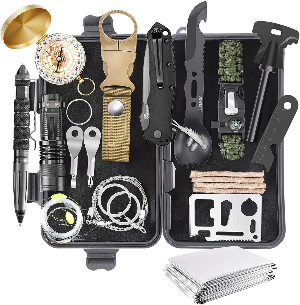 Survival Gear Kit for Outdoor Emergencies - Esilora