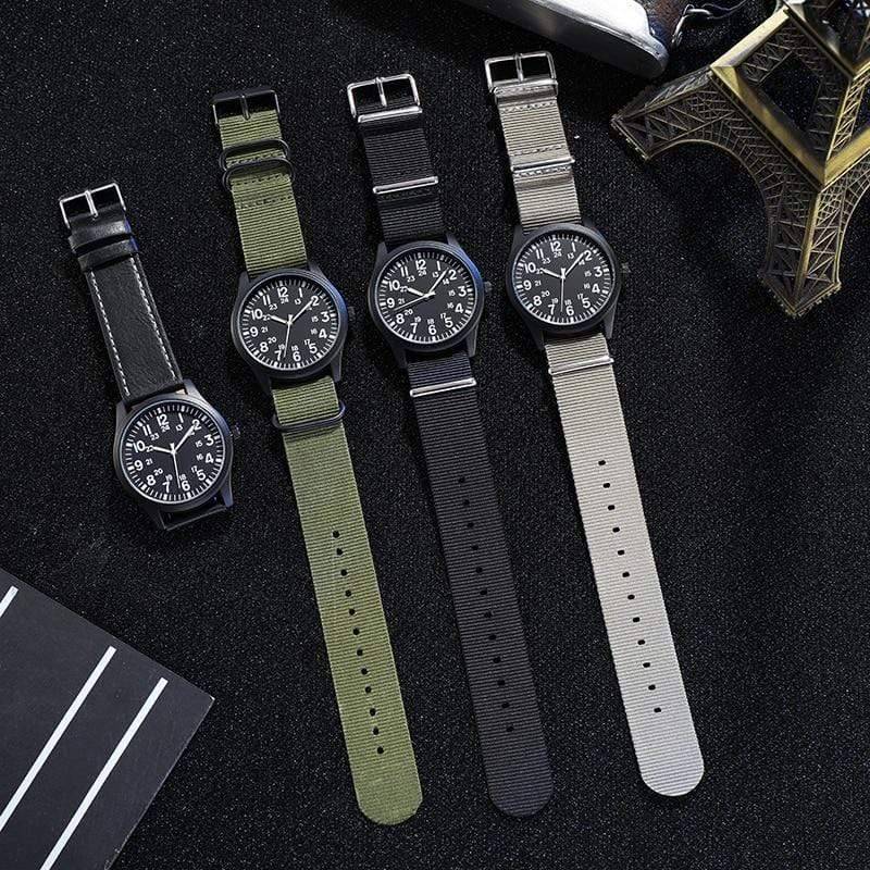 Ceas sport cu cadran din cuarț și curea din nylon pentru exterior - Esilora