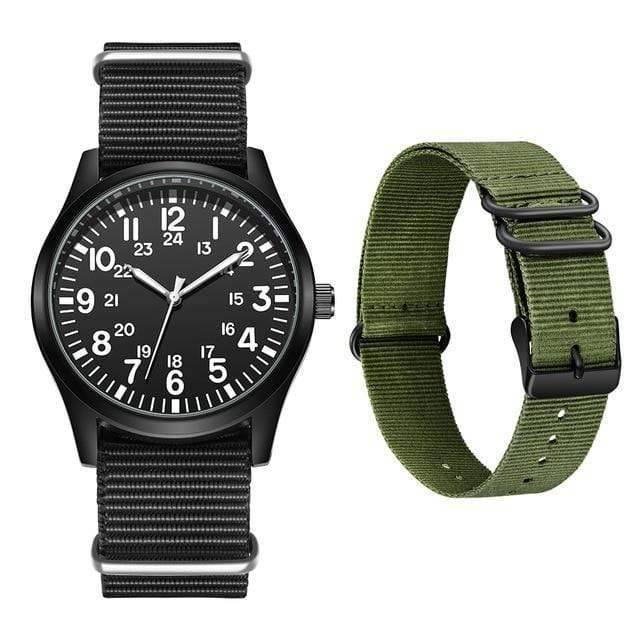 Ceas sport cu cadran din cuarț și curea din nylon pentru exterior - Esilora