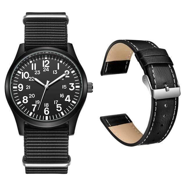 Ceas sport cu cadran din cuarț și curea din nylon pentru exterior - Esilora