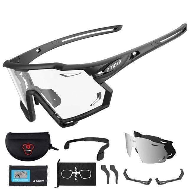Óculos de sol desportivos para exterior com lentes fotocromáticas para ciclismo - Esilora
