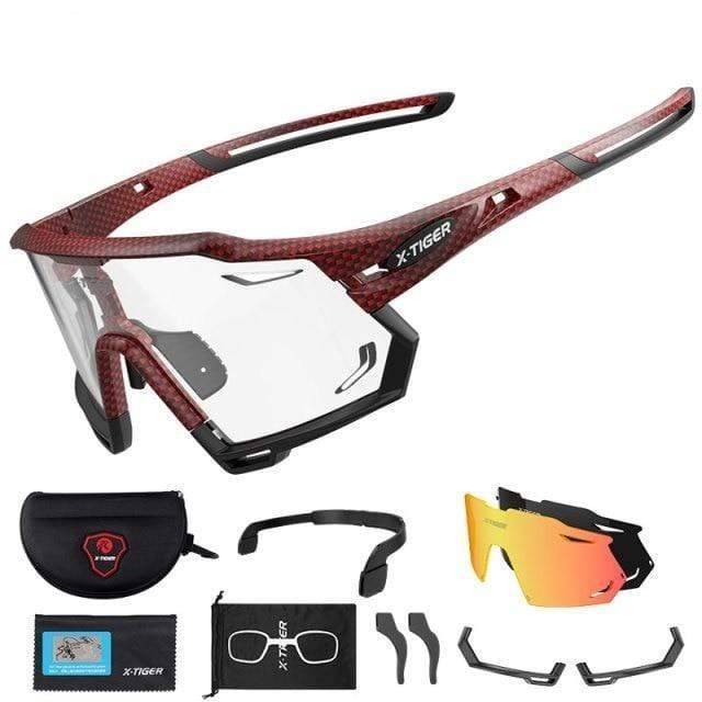 Óculos de sol desportivos para exterior com lentes fotocromáticas para ciclismo - Esilora