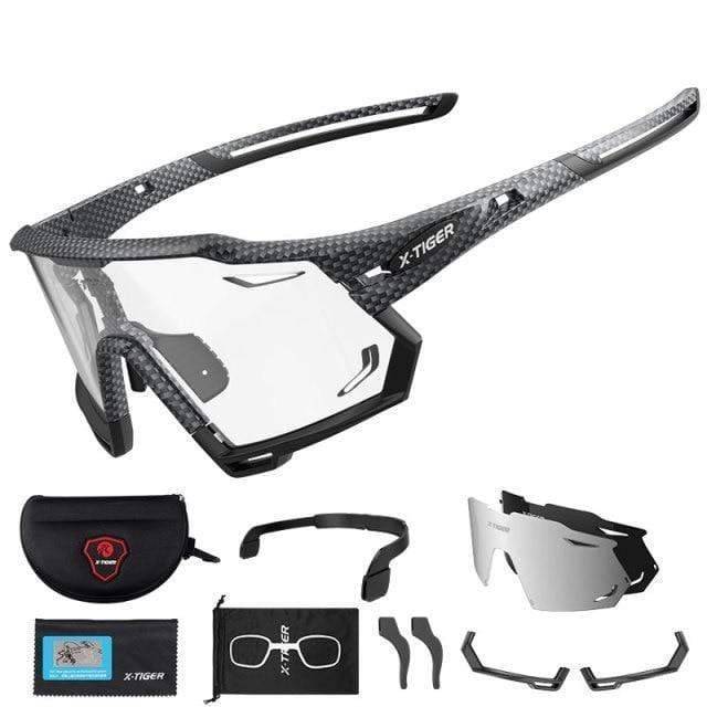 Óculos de sol desportivos para exterior com lentes fotocromáticas para ciclismo - Esilora