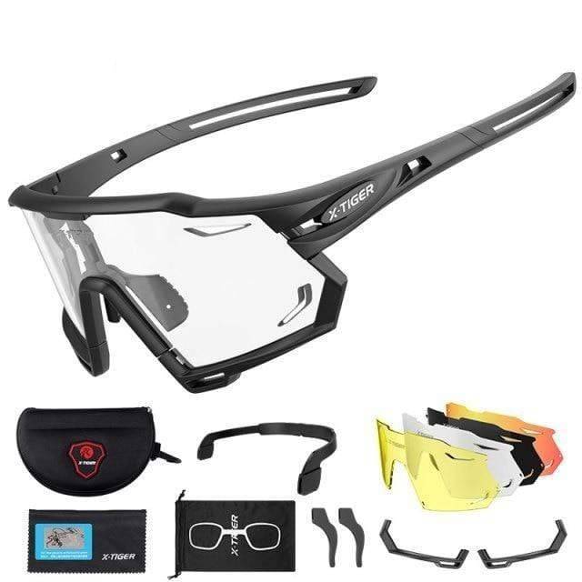 Óculos de sol desportivos para exterior com lentes fotocromáticas para ciclismo - Esilora