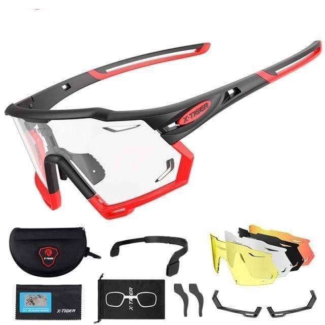 Óculos de sol desportivos para exterior com lentes fotocromáticas para ciclismo - Esilora