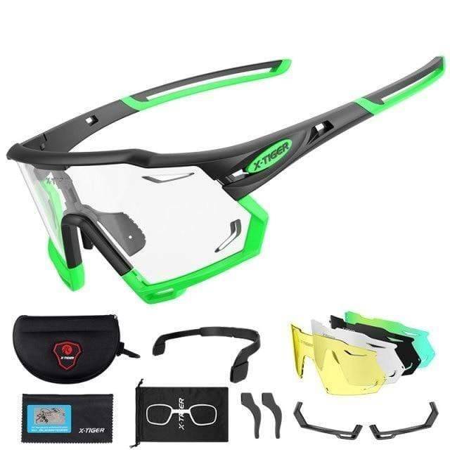 Óculos de sol desportivos para exterior com lentes fotocromáticas para ciclismo - Esilora