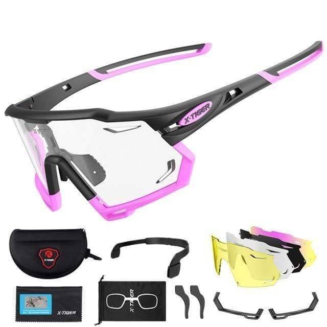 Óculos de sol desportivos para exterior com lentes fotocromáticas para ciclismo - Esilora