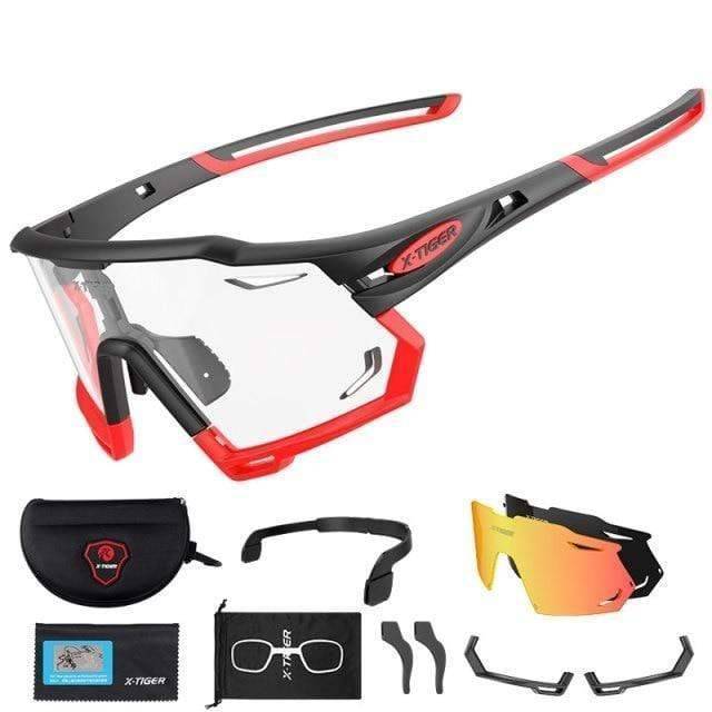 Óculos de sol desportivos para exterior com lentes fotocromáticas para ciclismo - Esilora