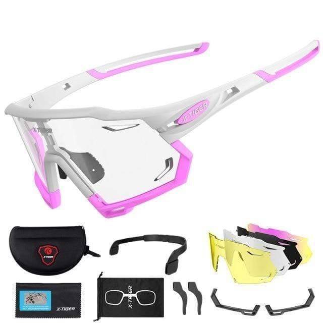Óculos de sol desportivos para exterior com lentes fotocromáticas para ciclismo - Esilora