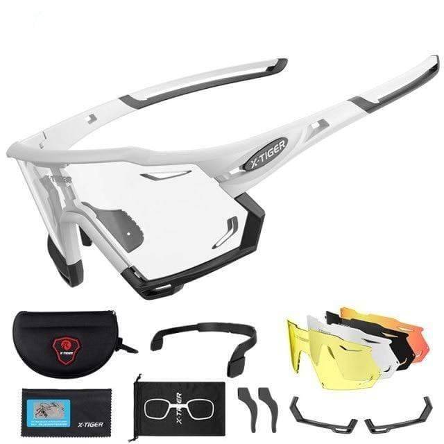 Óculos de sol desportivos para exterior com lentes fotocromáticas para ciclismo - Esilora