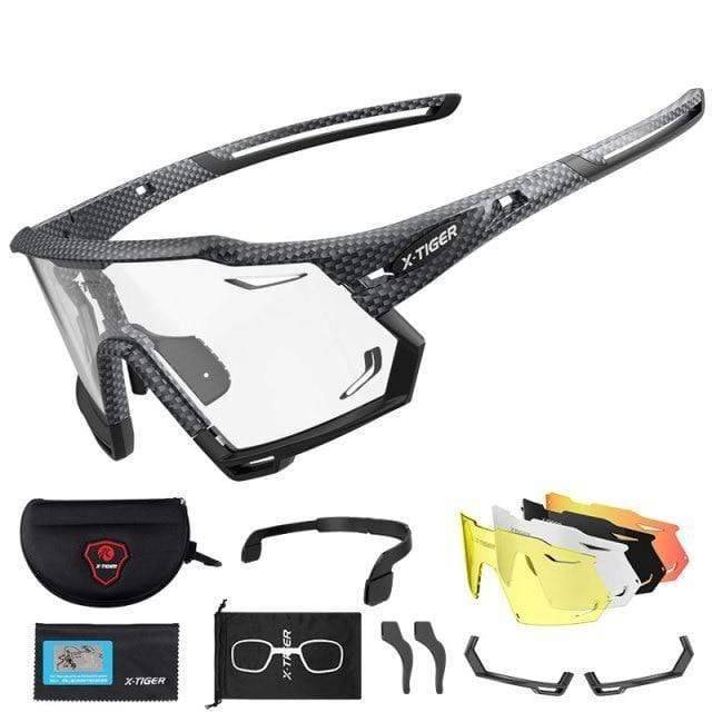 Óculos de sol desportivos para exterior com lentes fotocromáticas para ciclismo - Esilora