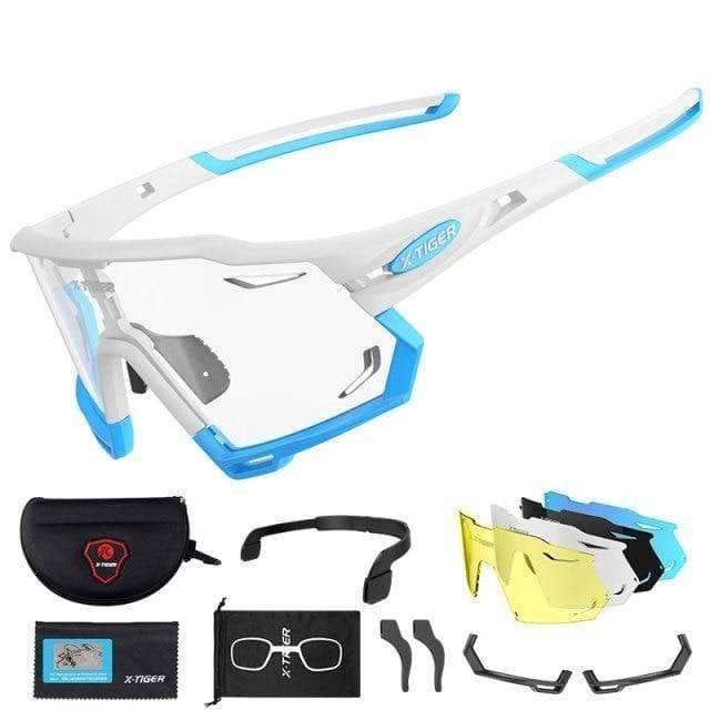 Óculos de sol desportivos para exterior com lentes fotocromáticas para ciclismo - Esilora
