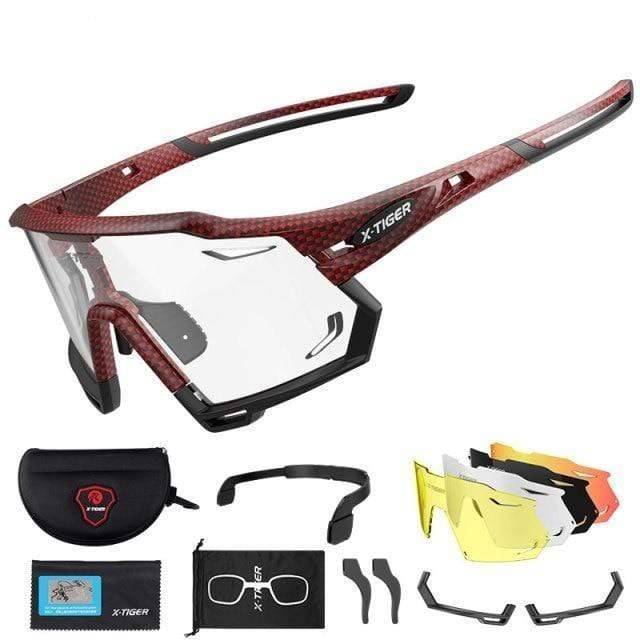 Óculos de sol desportivos para exterior com lentes fotocromáticas para ciclismo - Esilora