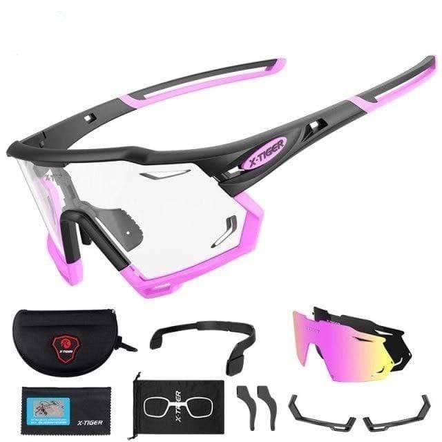 Óculos de sol desportivos para exterior com lentes fotocromáticas para ciclismo - Esilora