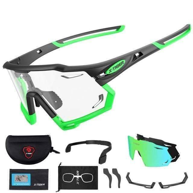 Óculos de sol desportivos para exterior com lentes fotocromáticas para ciclismo - Esilora